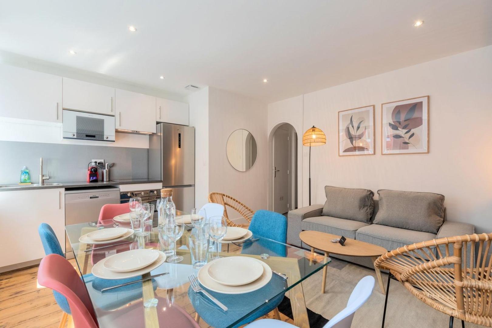 Bright 3-Bedroom 2-Bathroom Flat Lille Dış mekan fotoğraf